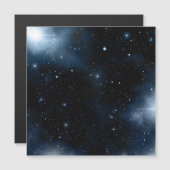 Invitation Magnétique Galaxie (Devant / Derrière)