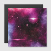 Invitation Magnétique Galaxie (Devant / Derrière)