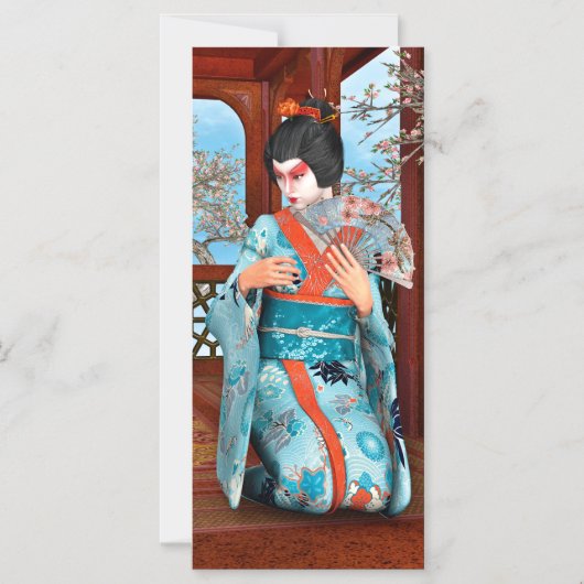 Invitation Magnétique Geisha (Recto)