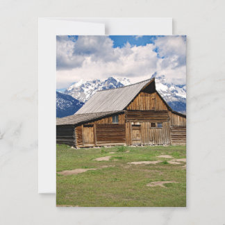 Invitation Magnétique Grand Teton, Jackson Hole