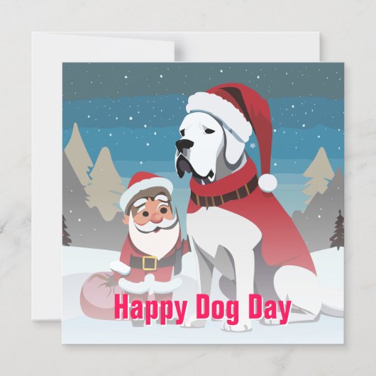 Invitation Magnétique Great Dane (Recto)