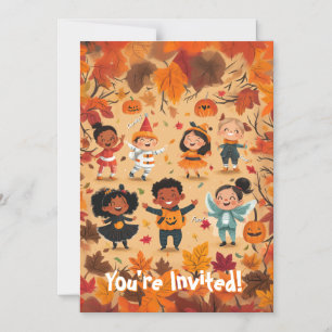 Invitation Magnétique Halloween Bash-Toddler
