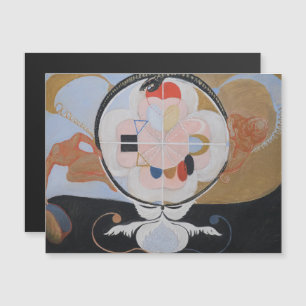 Invitation Magnétique Hilma Af Klint, L'Évolution No.13, Art Abstrait