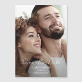 Invitation Magnétique Hope Dream Photo Wedding Save the Date (Devant)