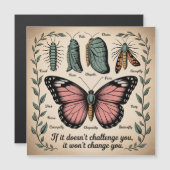 Invitation Magnétique If It Doesn't Challenge You, It Won't Change You (Devant / Derrière)