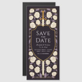 Invitation Magnétique Imaginaire médiéval Sword & Shield Enregistrer la  (Devant / Derrière)