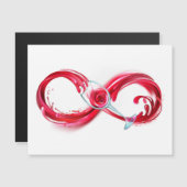 Invitation Magnétique Infinity (Devant / Derrière)