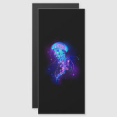 Invitation Magnétique Jellyfish éclatante couleur (Devant / Derrière)
