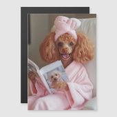 Invitation Magnétique Jour de lecture de canicules choyés (Devant / Derrière)