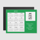 Invitation Magnétique Logo d'entreprise - Calendrier de l'appréciation d (Devant / Derrière)