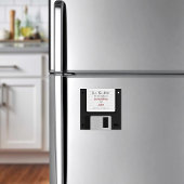 Invitation Magnétique Minimal Enregistrer La Date Rétro Funny Mariage