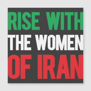 Invitation Magnétique Monter avec les femmes d'Iran