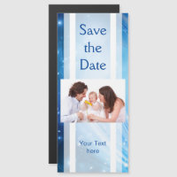 Northern Light Stars blue + votre texte et vos idé