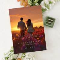 Photo Classique Vierge rose Enregistrer La Date