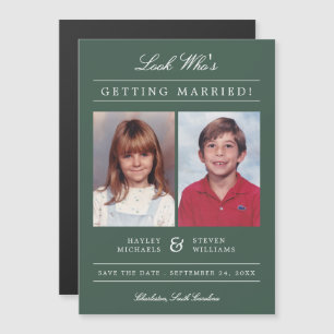 Invitation Magnétique Photo couleur personnalisée pour enfant Enregistre