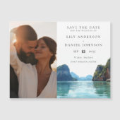 Invitation Magnétique Phuket Thailand Wedding Photo Save The Date (Devant)