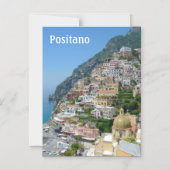 Invitation Magnétique Positano, Italie (Recto)