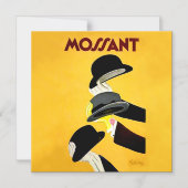 Invitation Magnétique Poster publicitaire de Leonetto Cappiello Mossant (Recto)