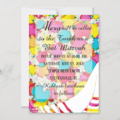 Invitation magnétique pour Bar ou Bat Mitzvah BM 2 (Recto)