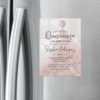 Quinceañera moderne Photo Overlay 15ème anniversai