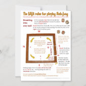 Invitation Magnétique Règles BMJA magnétiques - Freiner un mur (Recto)