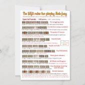 Invitation Magnétique Règles BMJA magnétiques - mains spéciales (2) (Recto)