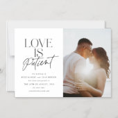 Invitation Magnétique Scénario Amour Mariage Reporté Changer la Date (Recto)