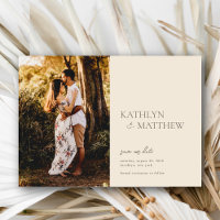 Script Whimsical Moderne Beige Boho Enregistrer La