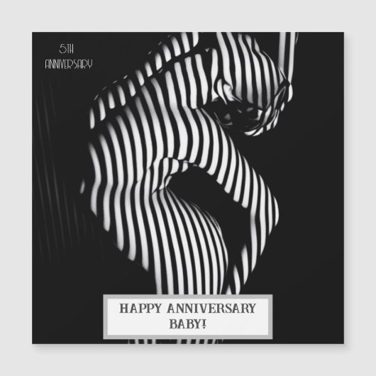 Invitation Magnétique Sexy Mariage Anniversaire Naughty (Devant)