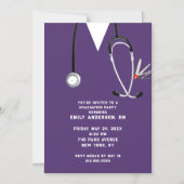 Invitation Magnétique Soins infirmiers créatifs (Recto)