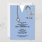 Invitation Magnétique Soins infirmiers - Fête des diplômés de l'école (Recto)