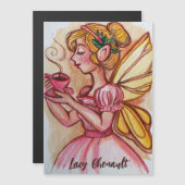 Invitation Magnétique Tea Fairy (Devant / Derrière)