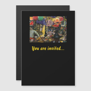 Invitation Magnétique Traditions du commerce ancien, Jérusalem