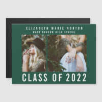 Type graduation multi photo moderne magnétique ver