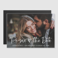 Une photo| Coeur blanc et script Modifier la date