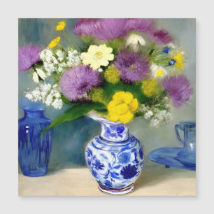 Invitation Magnétique Vase tranquille des fleurs Imprimer