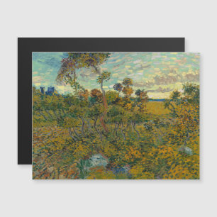 Invitation Magnétique Vincent Van Gogh, Coucher De Soleil À Montmajour