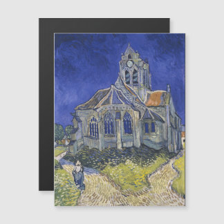 Invitation Magnétique Vincent Van Gogh, L'église d'Auvers