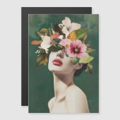 Invitation Magnétique Visions florales (Devant / Derrière)