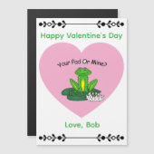 Invitation Magnétique Your Pad or Mine? Magnetic Card (Devant / Derrière)