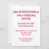 Invitation Magnifique Cléopâtre (Dos)