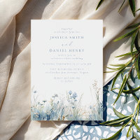 Magnifique mariage dans une prairie de fleurs sauv