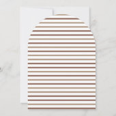 Invitation Magnifique Martini Espresso en Arc pour la Remise  (Dos)