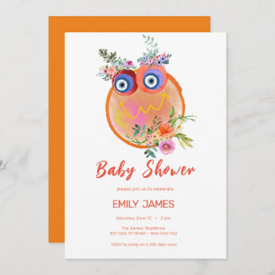 Invitation Magnifique Sauvez la planète Baby shower Invi