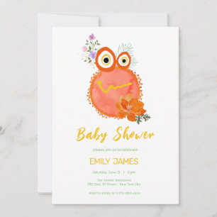 Invitation Magnifique Sauvez la planète Baby shower Invi