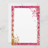 Invitation Magnifiques chaussures à talons hauts pour 50ème a (Dos)