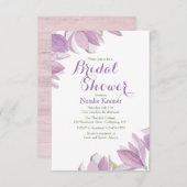 Invitation Magnolia Blossoms (Devant / Derrière)