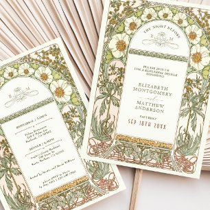 Invitation Magnolia La Nuit Avant La Répétition De Mariage