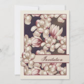 Invitation Magnolia Mariage (Devant)