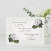 Invitation Magnolias jumelles (Debout devant)